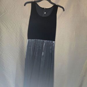 Source Unknown, Black, Silver, Dress, Size: 6